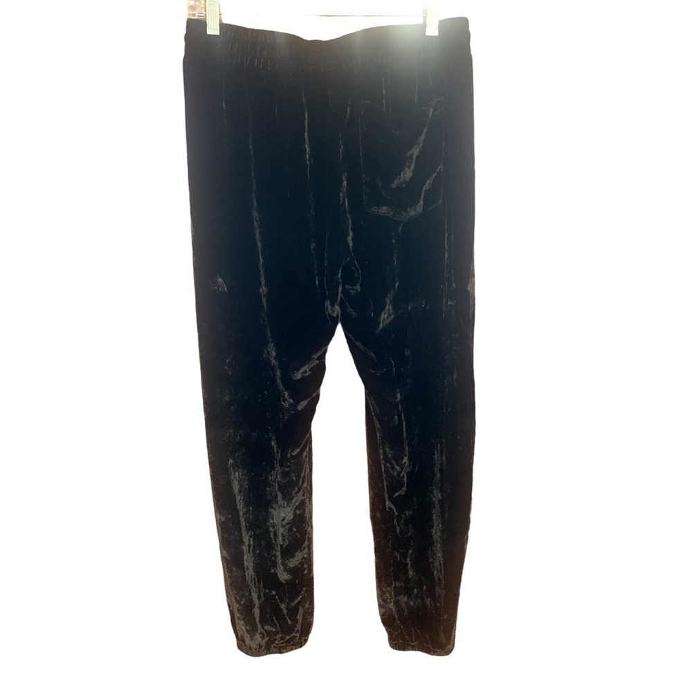 Current/Elliott Black Velvet Joggers